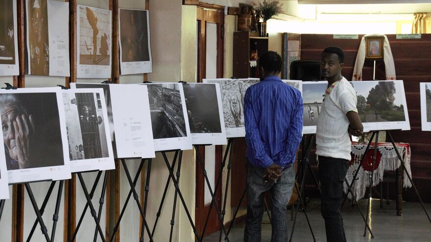 Выставка работ фотоконкурса памяти Андрея Стенина в Аддис-Абебе