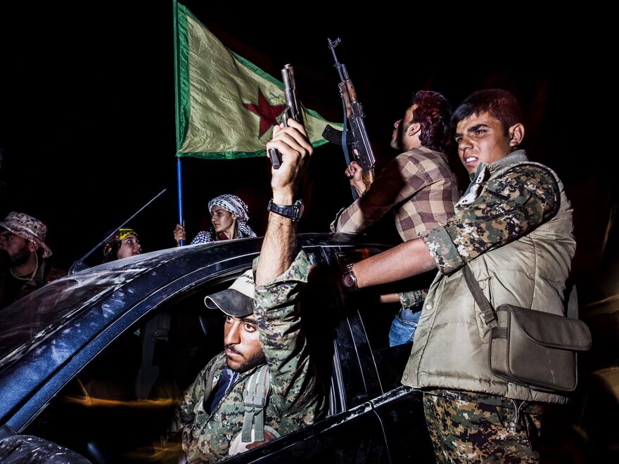 Kobane. Enemy at the gates.