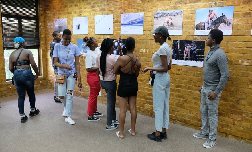 The exhibition of the  winning  from the Andrei Stenin Press Photo Contest in Pretoria, organized with the support of the Russian Embassy in South Africa