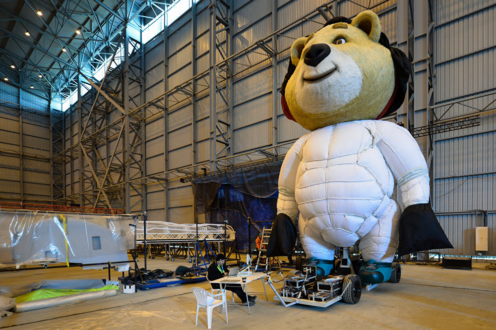 Подготовка к церемониям Олимпийских игр в Сочи — 2014.