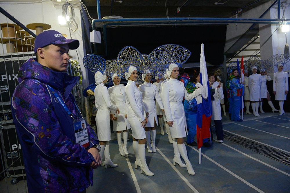 Подготовка к церемониям Олимпийских игр в Сочи — 2014.