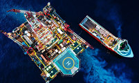 Китайские бурильщики скважин в Южно-Китайском море_2020