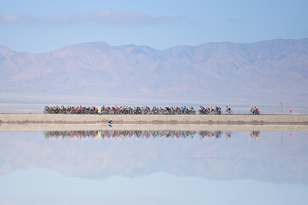 The 20th Tour of Qinghai Lake cycling race 