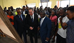 The opening ceremony of the exhibition was attended by Russian Ambassador to the Democratic Republic of the Congo Alexei Sentebov.